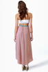 Harold and Mauve High-Low Skirt
