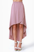 Harold and Mauve High-Low Skirt