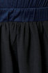 Blocking Traffic Black and Navy Blue Dress