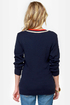 Fairway Tale Navy Blue Sweater