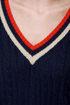 Fairway Tale Navy Blue Sweater