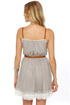Gold Dust Woman Light Grey Dress