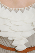 Gold Dust Woman Light Grey Dress