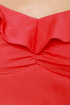 Just Wanna Have Fun Coral Red Dress