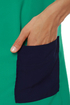Block-efeller Center Blue and Teal Shift Dress