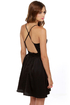 Got It Girlfriend Backless Black Dress