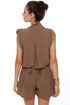 Safari-fetched Brown Romper