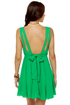 Catalina Island Green Dress
