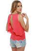 Be My Rosebuddy Coral Tank Top