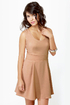 Los Low-Bows Blush Dress