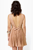 Los Low-Bows Blush Dress