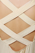 Moondust Beige Button-Up Top
