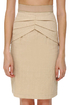 Schoolyard Star Beige Skirt