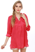 New Hampshire Hideout Fuchsia Top