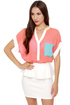 Sweet Surrender Sheer Pink Top