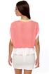 Sweet Surrender Sheer Pink Top