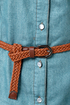 Off the Beaten Path Denim Shirt Dress