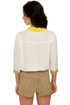 Craft Fair Cream Button-Up Top