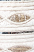 French Twenties Cream Sequin Skirt