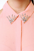Glamorama Sheer Coral Pink Top