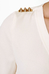 We Will Rock You Studded Cream Top