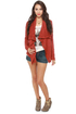 Element Eden Lariat Red Sweater