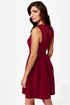 Fair Rosaline Burgundy Lace Dress