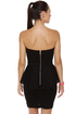 Femme Fatale Striped Black Dress