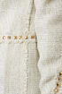 Sweet on Tweed Studded Ivory Jacket