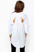 Twisting Tradition Pleated White Top