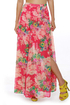 Mary Ann or Ginger? Floral Print Maxi Skirt