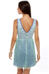 Bluebell of the Ball Blue Lace Dress