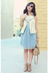 Bluebell of the Ball Blue Lace Dress
