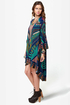 All Deco-d Out Blue Print Kimono Jacket