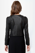 If Looks Could Kill Black Vegan Leather Jacket