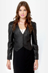 If Looks Could Kill Black Vegan Leather Jacket