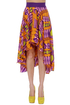 Calypso's Carnival Purple Print Skirt
