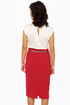 Pencil Me In Red Pencil Skirt