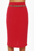 Pencil Me In Red Pencil Skirt