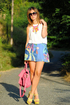 Miami Spice Floral Print Shorts