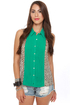 Meow and Then Sleeveless Leopard Print Top