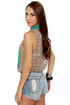 Meow and Then Sleeveless Leopard Print Top