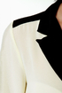 Rockabilly Baby Sheer Black and Ivory Top