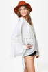 Gypsy Junkies Casablanca Ivory Lace Tunic