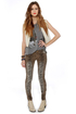 Dressed to the Nine Lives Leopard Print Jeggings