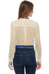 Paisley Road Cream Button-Up Top