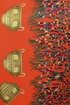 Artifact Quest Orange Print Dress