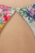 Fringe Caravan Floral Print Crop Top
