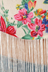 Fringe Caravan Floral Print Crop Top