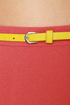 Spin Me Round Coral Red Skirt